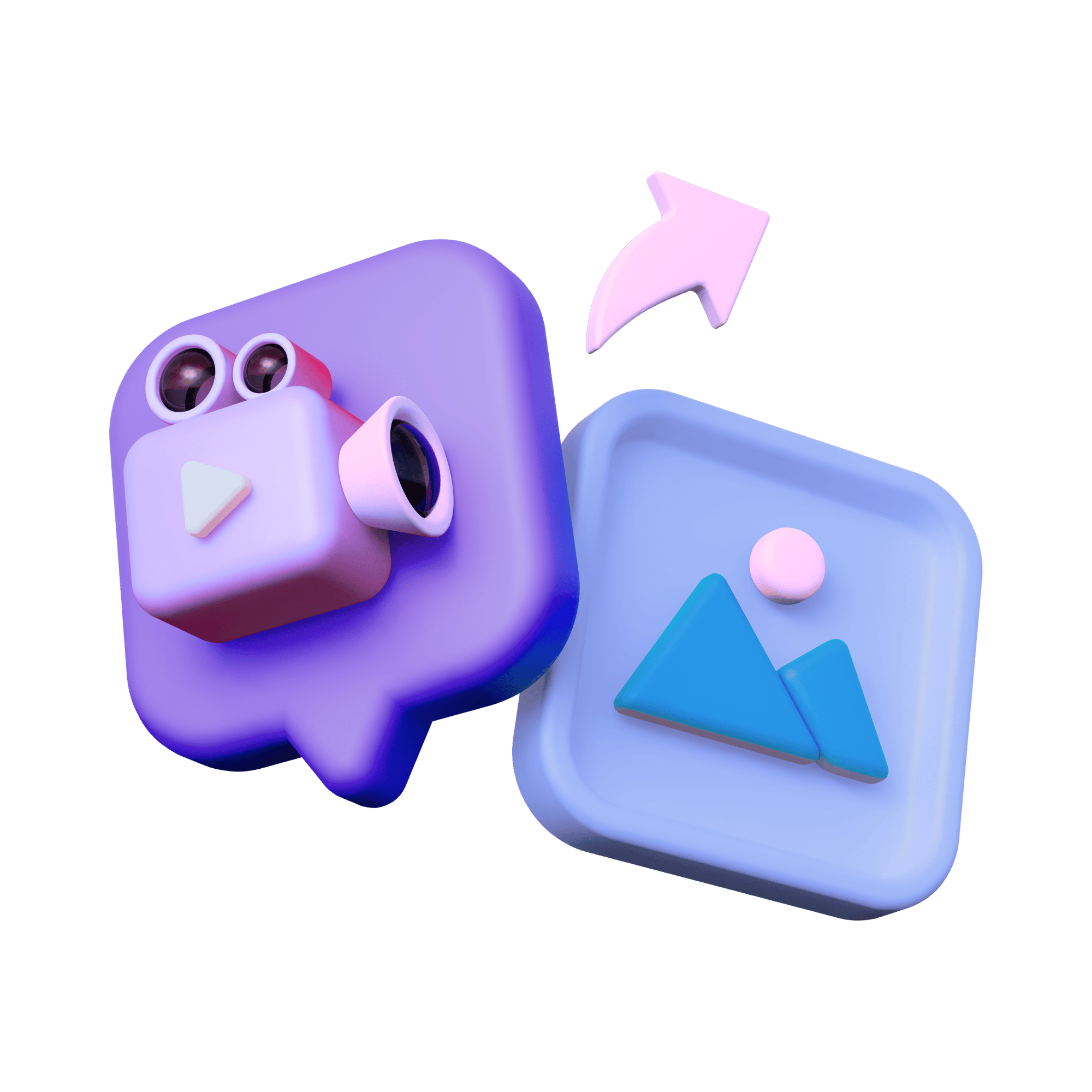Content and creative icon